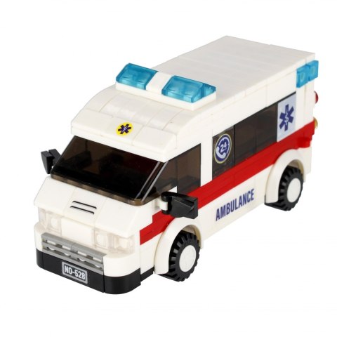 Klocki konstrukcyjne 255 elementów City Ambulans alleBLOX 525219