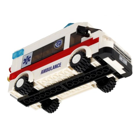 Klocki konstrukcyjne 255 elementów City Ambulans alleBLOX 525219
