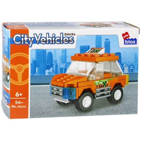 Klocki konstrukcyjne 54 elementów City Auto osobowe alleBLOX 525211