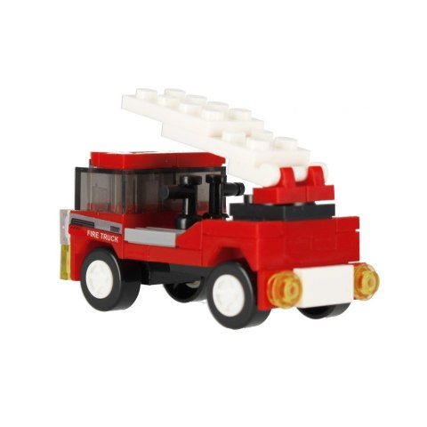 Klocki konstrukcyjne 55 elementów City Auto strażackie alleBLOX 525214