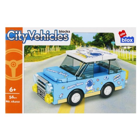 Klocki konstrukcyjne 56 elementów City auto osobowe alleBLOX 525210