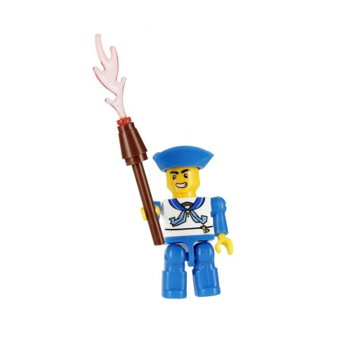 Klocki konstrukcyjne 58 elementów Pirat alleBLOX 525230