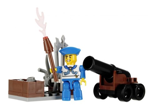 Klocki konstrukcyjne 58 elementów Pirat alleBLOX 525230