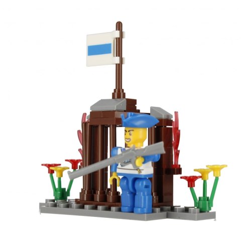 Klocki konstrukcyjne 59 elementów Pirat alleBLOX 525229
