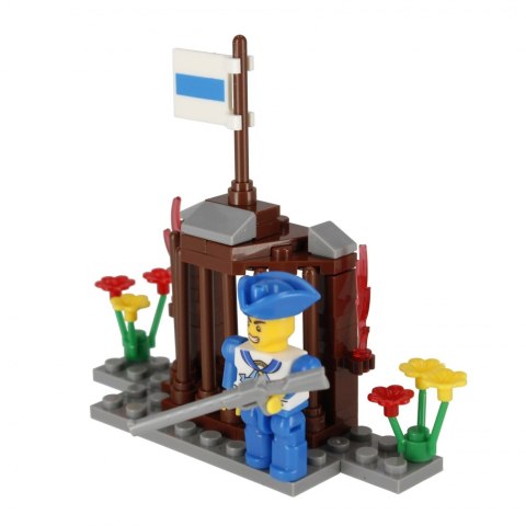 Klocki konstrukcyjne 59 elementów Pirat alleBLOX 525229