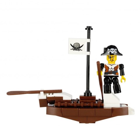 Klocki konstrukcyjne 96-103 elementów Pirat display alleBLOX 525165
