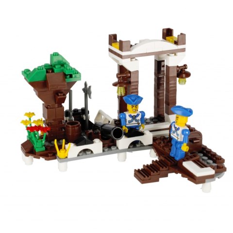 Klocki konstrukcyjne 96-103 elementów Pirat display alleBLOX 525165