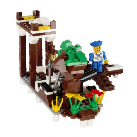 Klocki konstrukcyjne 96-103 elementów Pirat display alleBLOX 525165