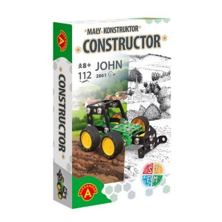 Klocki konstrukcyjne metalowe Mały Konstruktor John ALEXANDER 2801 ALX