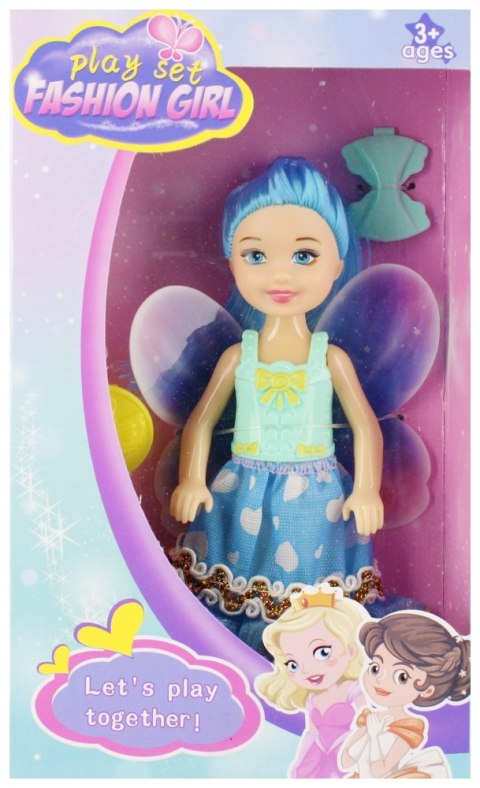 Lalka 15 cm Wróżka z akcesoriami MEGA CREATIVE 524396