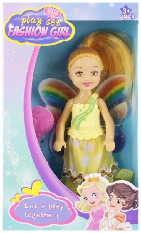 Lalka 15 cm Wróżka z akcesoriami MEGA CREATIVE 524396