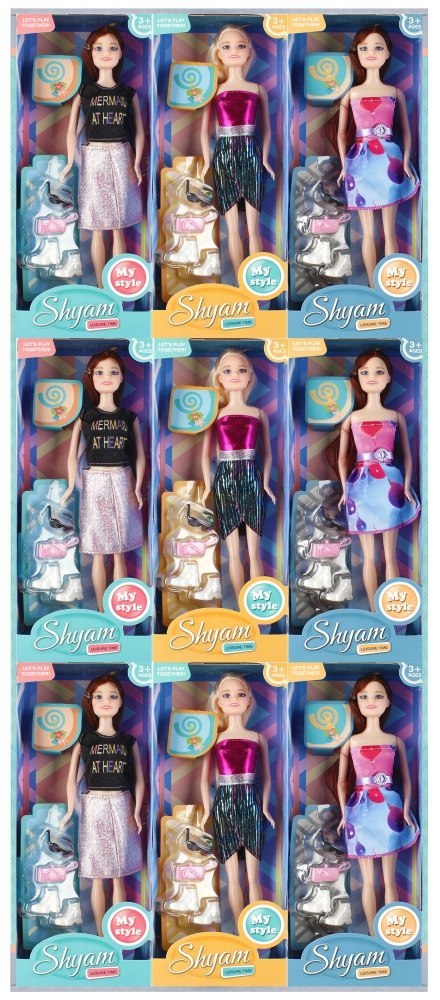 Lalka 29cm mix MEGA CREATIVE 524667