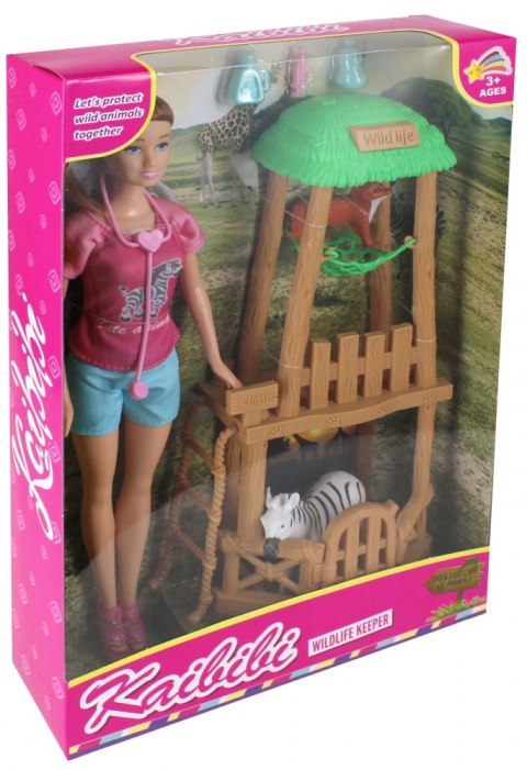 Lalka 29cm z akcesoriami Opiekun ZOO MEGA CREATIVE 526222