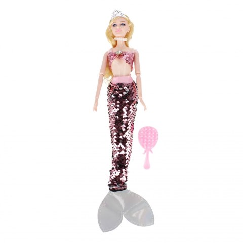 Lalka Syrenka 29cm z akcesoriami MEGA CREATIVE 524669