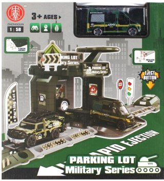 Parking Wojsko metalowe plus akcesoria MEGA CREATIVE 524847