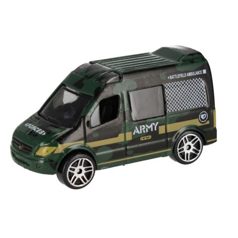 Parking Wojsko metalowe plus akcesoria MEGA CREATIVE 524847
