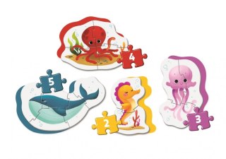 Puzzle Clementoni Moje Pierwsze 2,3,4,5 elementów Morze 20835