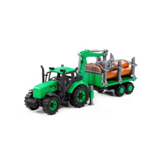 Traktor P/B akcesoria 40x12x17 Progress zielony WB WADER POLESIE 96487 WADP