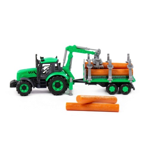 Traktor P/B akcesoria 40x12x17 Progress zielony WB WADER POLESIE 96487 WADP