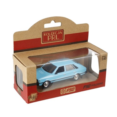 Auto osobowe metalowe 1 43 Polonez niebieski WB K-581