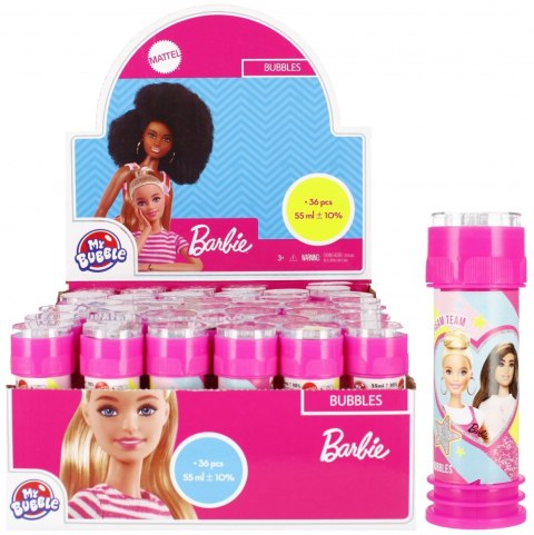 Bańki mydlane Barbie 55ml 2024 MY BUBBLE 528949