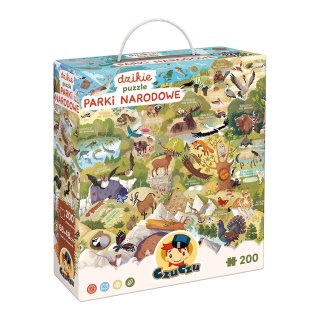 CZUCZU DZIKIE PUZZLE PARKI NARODOWE 200EL.