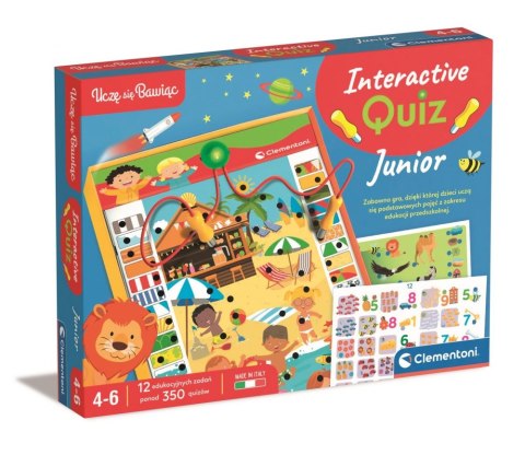 Clementoni Gra edukacyjna Quiz Junior 50821