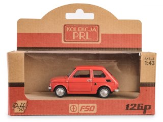 DAFFI PRL FIAT 126P CZERWONY 1:43