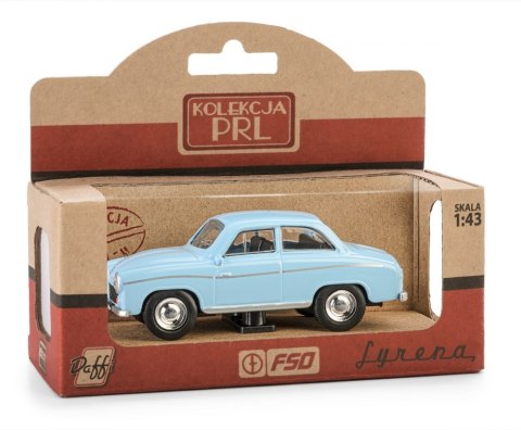 DAFFI PRL SYRENA 104 NIEBIESKA 1:43