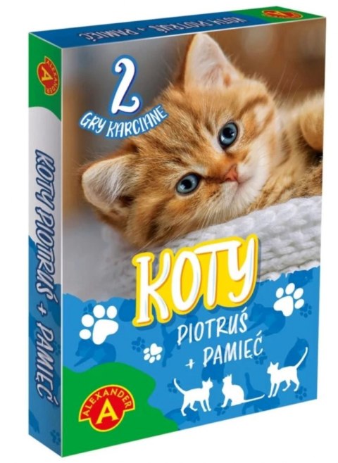 Karty do gry Piotruś Koty ALEXANDER 2782 ALX