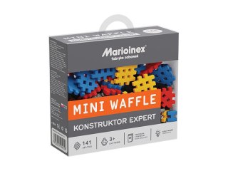 Klocki konstrukcyjne Mini Waffle 141 elementów Konstruktor Expert MARIOINEX 904053
