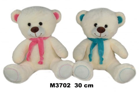 PLUSZAK MIS 30CM SIEDZACY W SZALIKU M3702 SA