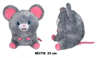 PLUSZAK MYSZ 33CM SIEDZACA KULA SA