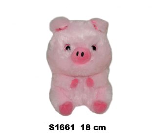 PLUSZAK SWINKA 18CM SIEDZACA KULA SA