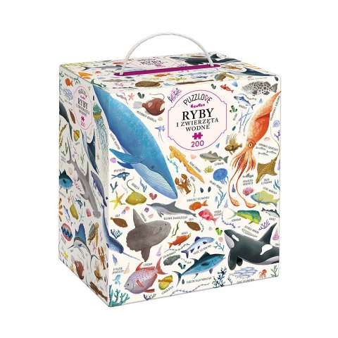PUZZLOVE CZUCZU RYBY I ZWIERZĘTA WODNE 200EL.