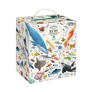 PUZZLOVE CZUCZU RYBY I ZWIERZĘTA WODNE 500EL.