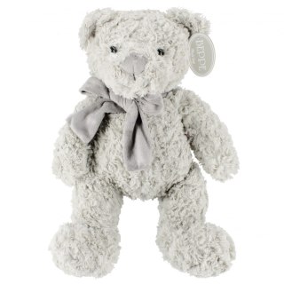 Pluszak Miś 33cm Charlie popielaty BEPPE 14032 BS
