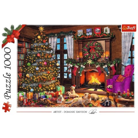Puzzle 1000 elementów Idą Święta TREFL 10745 TR