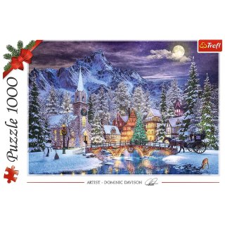 Puzzle 1000 elementów Świąteczna Atmosfera TREFL 10629 TR