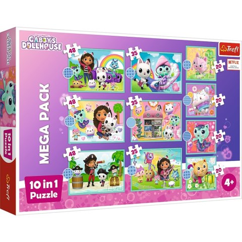 Puzzle 10w1 W świecie Gabi TREFL 96003 TR