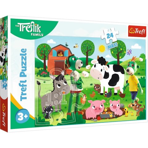 Puzzle 24 elementy Maxi Trefliki na Wsi TREFL 14361 TREF