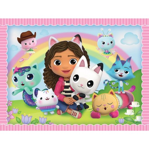 Puzzle 2w1 z Memos Gabi z Kocim Przyjacielem TREFL 93382 TR