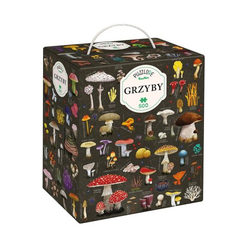 Puzzlove CzuCzu Grzyby 500 el. puzzle rodzinne