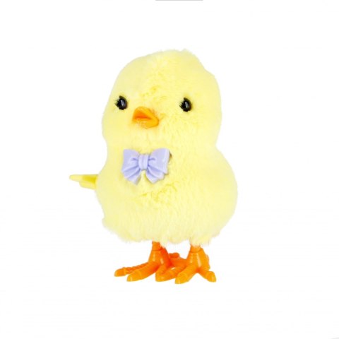 Zabawka nakręcana 10 cm Kurczak pluszowy MEGA CREATIVE 531490