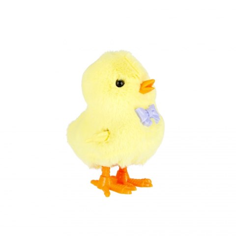Zabawka nakręcana 10 cm Kurczak pluszowy MEGA CREATIVE 531490