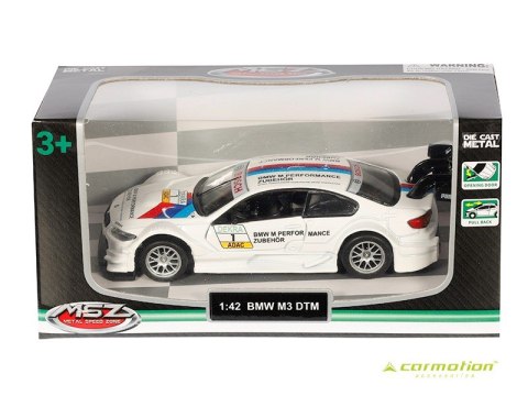 Auto osobowe metalowe P/B 14x7x7 BMW M3 DTM białe DAFFI M-302 .