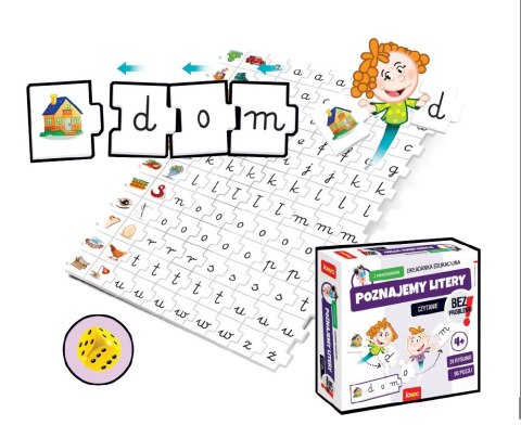 GRA POZNAJEMY LITERY Z PROFESORKIEM JAW PUD