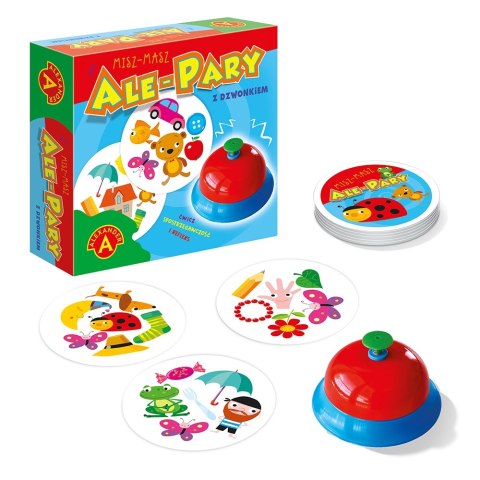 Gra Ale Pary z dzwonkiem Misz-Masz PLX PUD ALEXANDER 2677 ALX