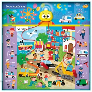 Gra edukacyjna Quiz elektryczny Świat wokół nas SMILY PLAY SP98278