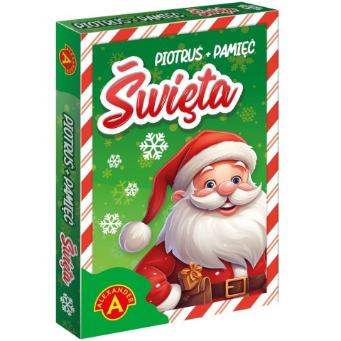Karty do gry Piotruś&Memo święta PUD ALEXANDER 2797 ALX